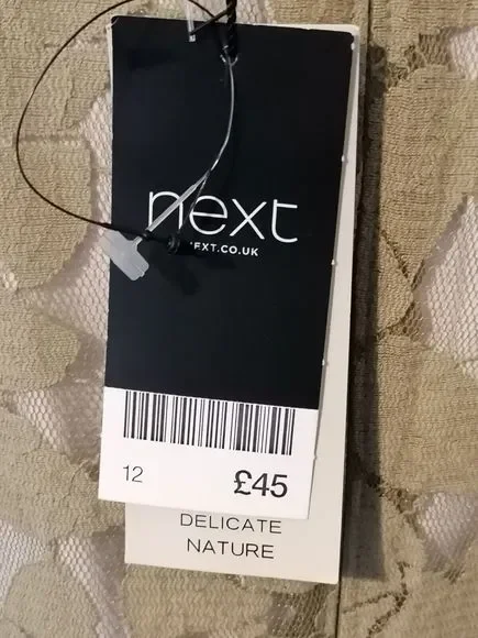 Next Womens dress 12  occasion dress Fully Lined Intricate Lace detail new - Picture 5 of 12